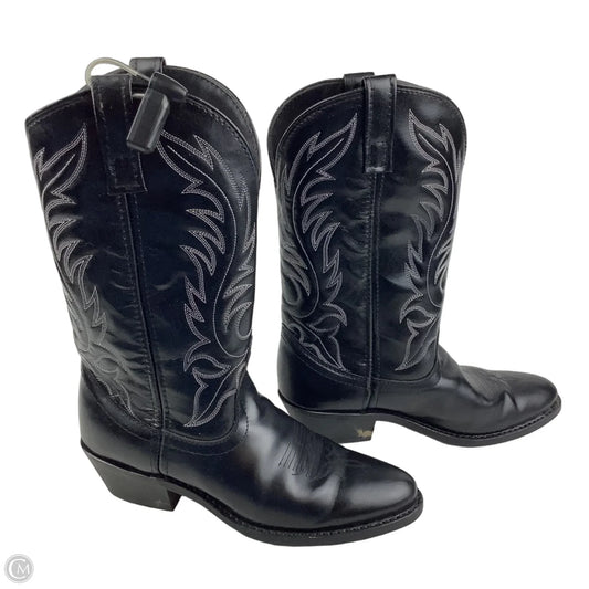 Boots Western By Laredo In Black, Size: 7.5