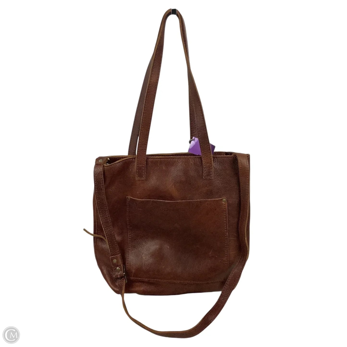 Handbag Leather By Portland Leather, Size: Medium