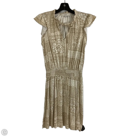 Dress Casual Short By Loft In Tan, Size: Xs