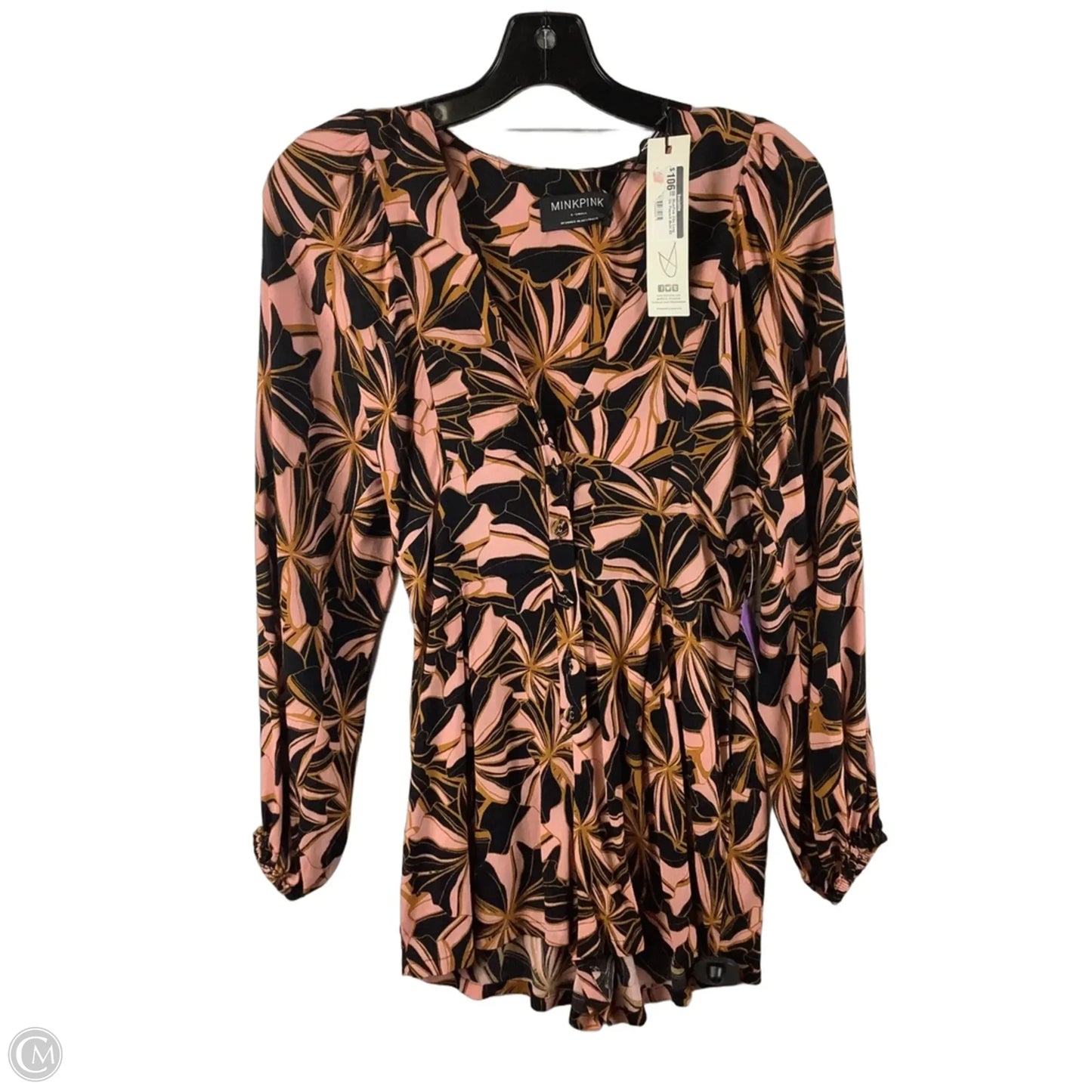 Romper By Minkpink In Pink, Size: Xs