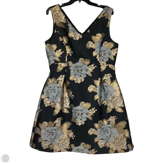 Dress Work By Donna Ricco In Black, Size: 14