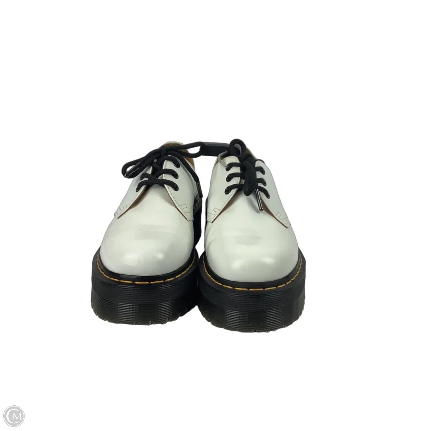 Shoes Platform By Dr Martens In White, Size: 7