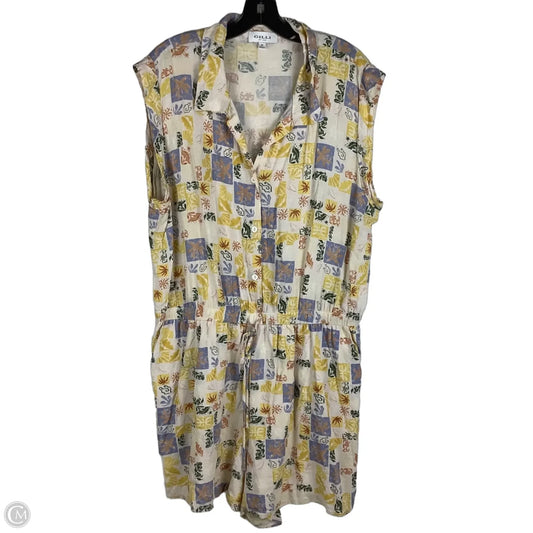 Romper By Gilli In Multi-colored, Size: 2x