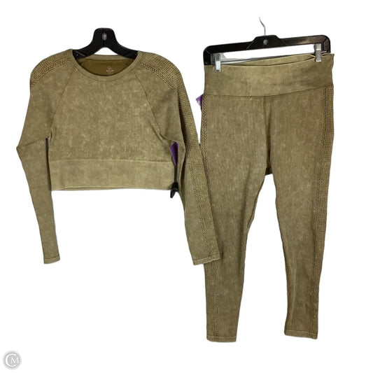 Athletic Pants 2pc By Aerie In Green, Size: L