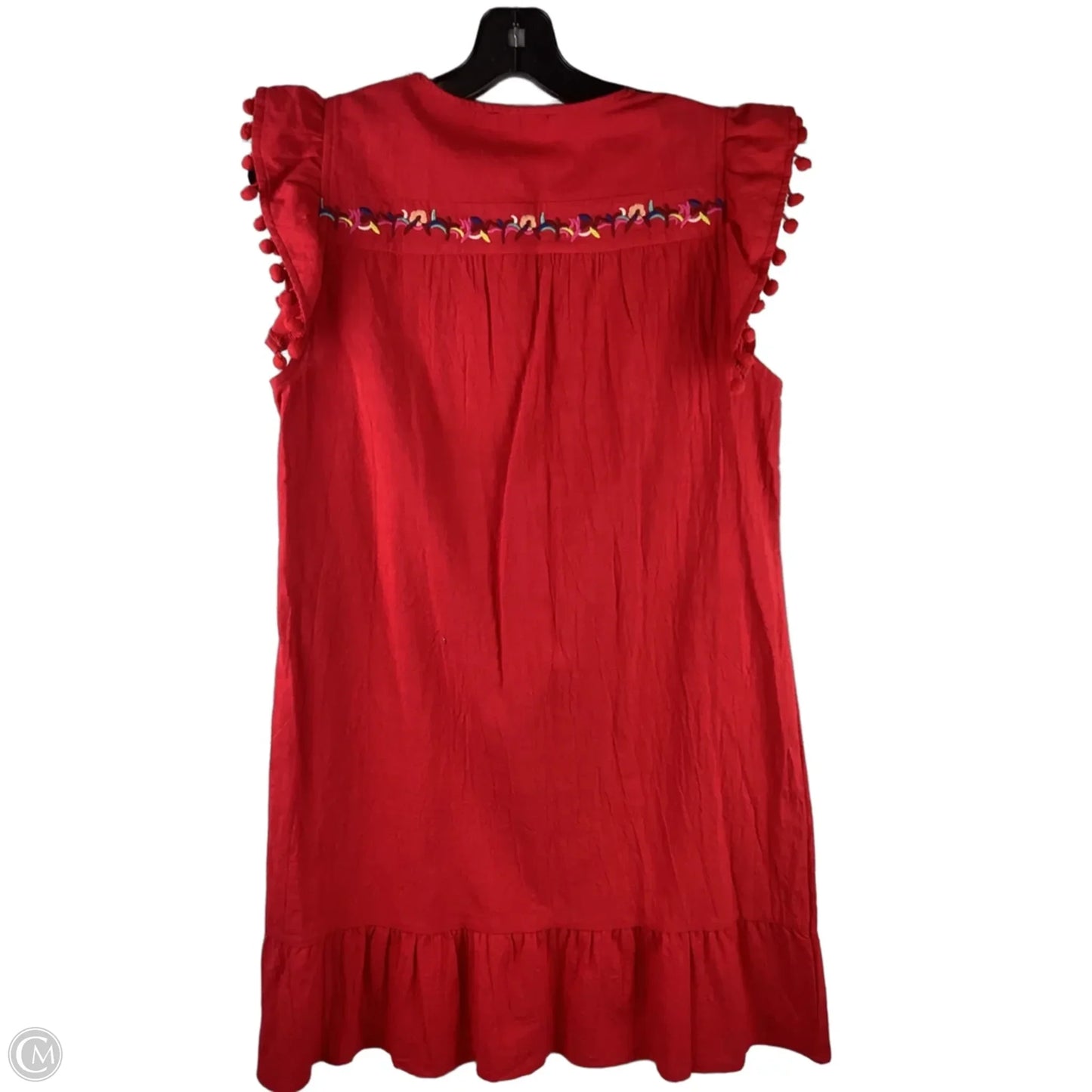 Dress Casual Short By Kirundo In Red, Size: S