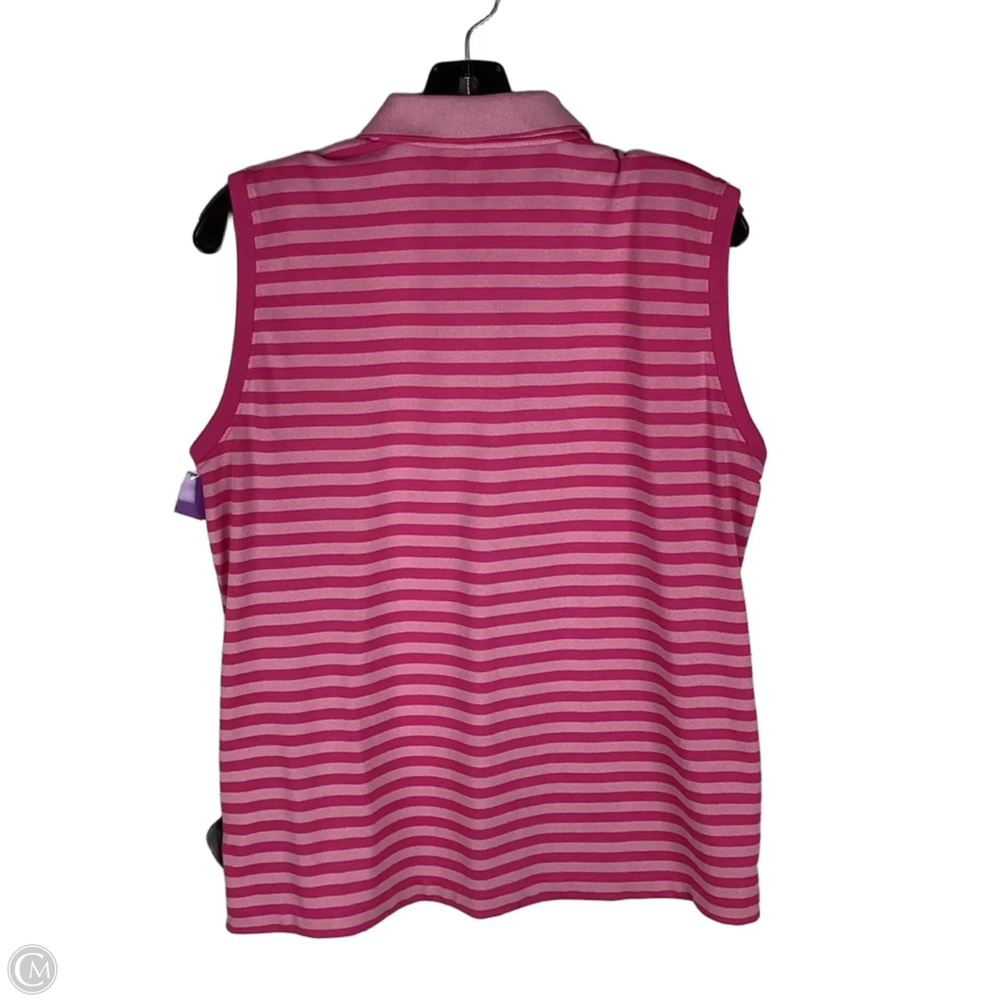 Top Sleeveless By Vineyard Vines In Pink, Size: L