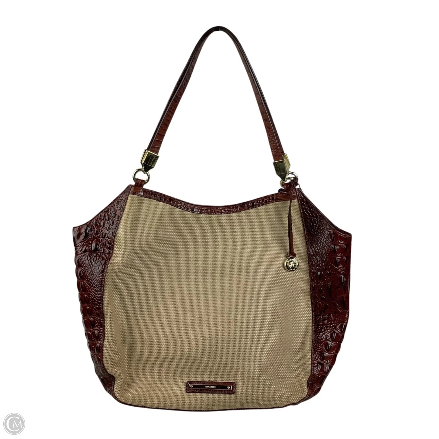 Handbag Designer By Brahmin, Size: Large