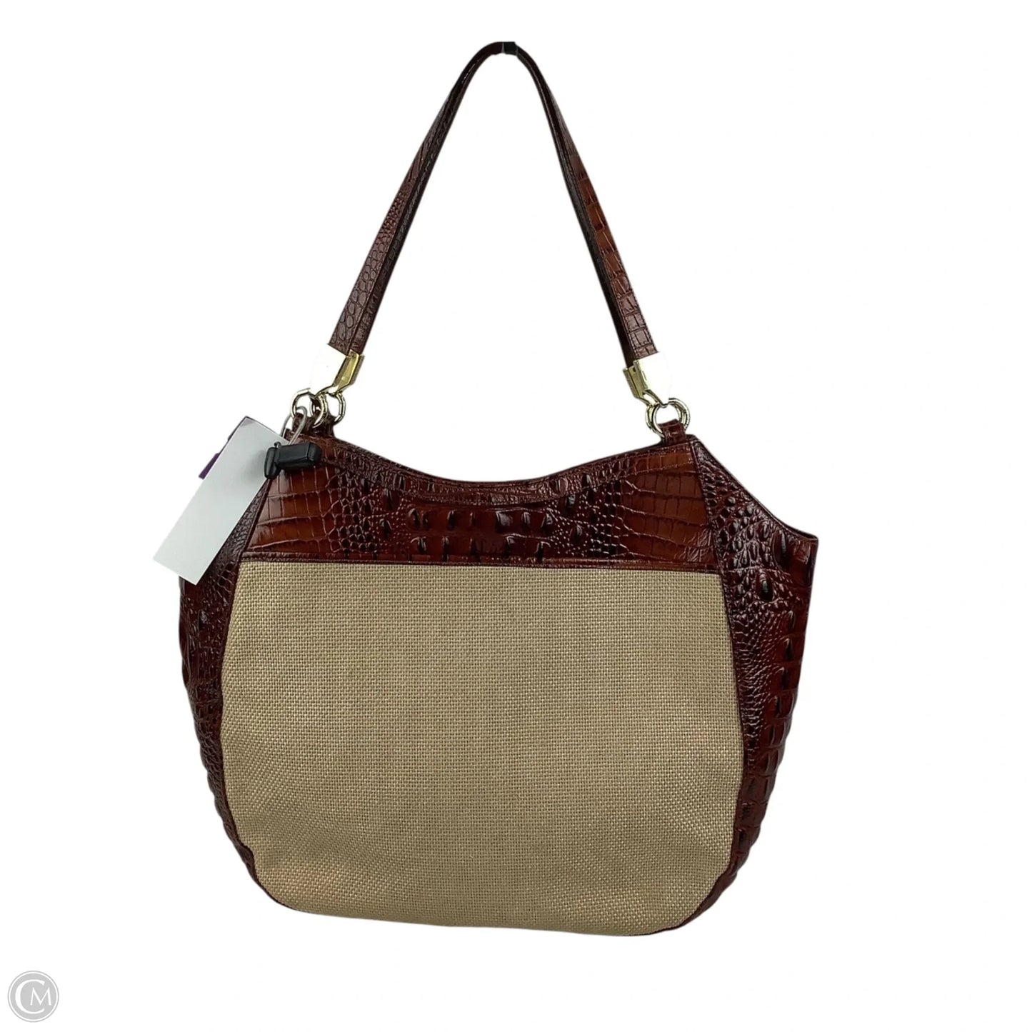 Handbag Designer By Brahmin, Size: Large