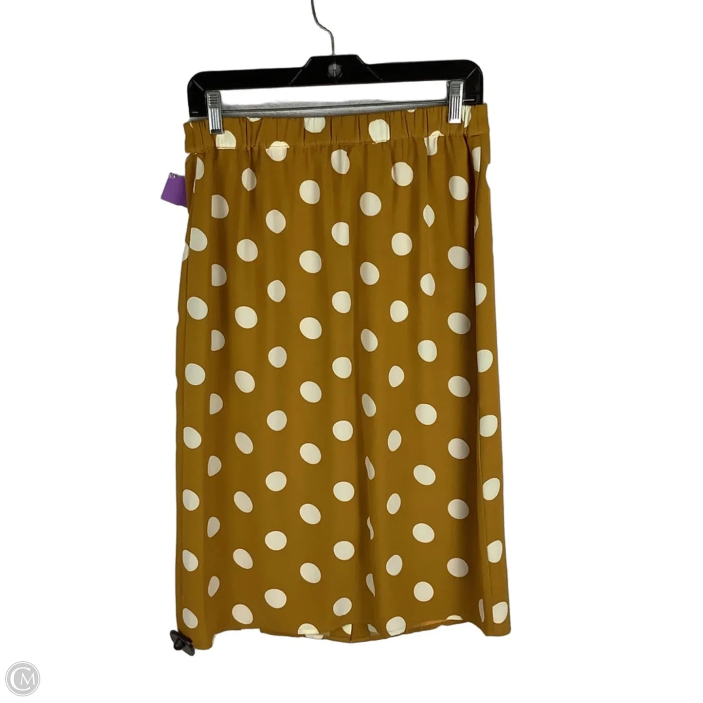 Skirt Midi By Cmc In Polkadot Pattern, Size: M