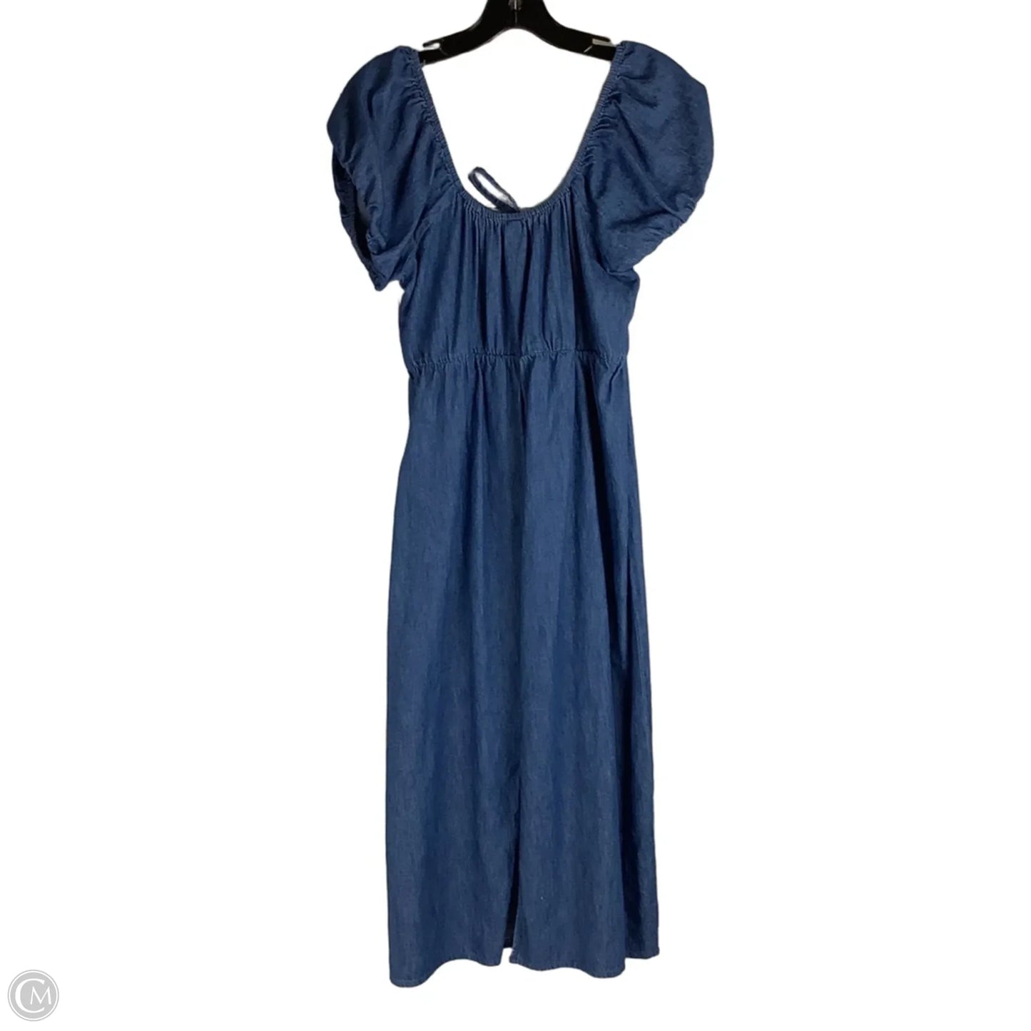 Dress Casual Maxi By Old Navy In Blue Denim, Size: L