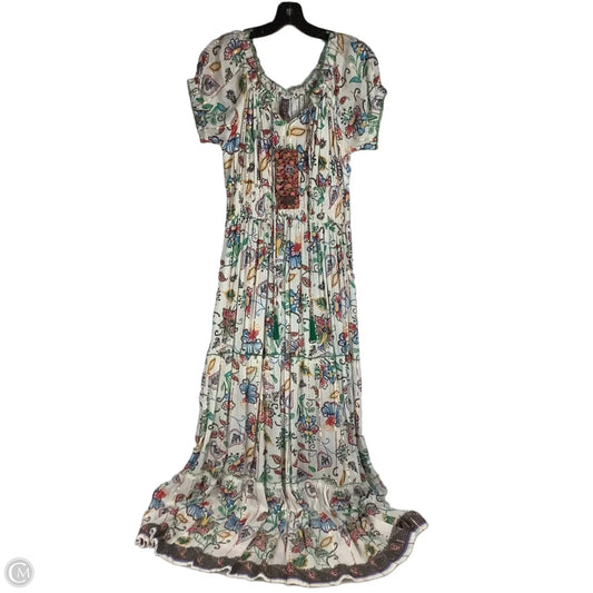 Dress Casual Maxi By Cmc In Multi-colored, Size: L