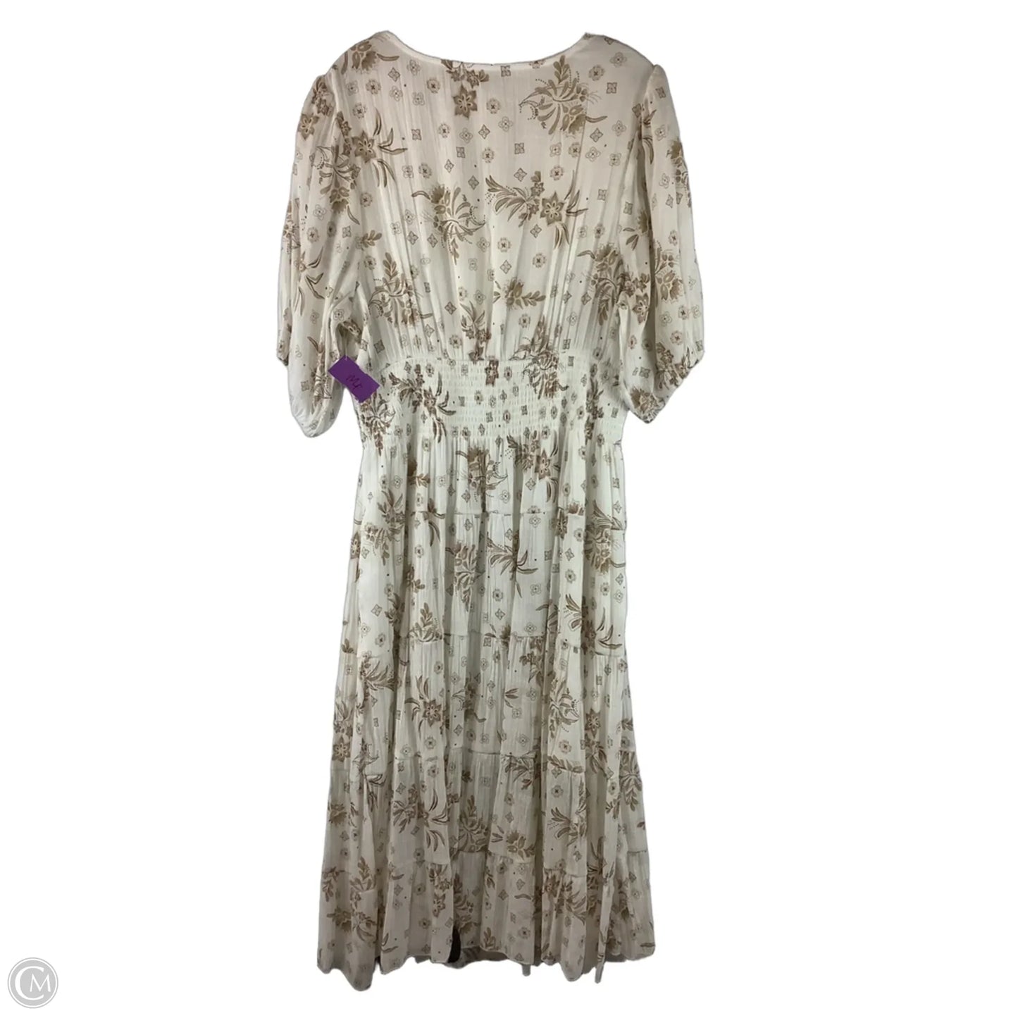 Dress Casual Maxi By Cmc In Floral Print, Size: 2x