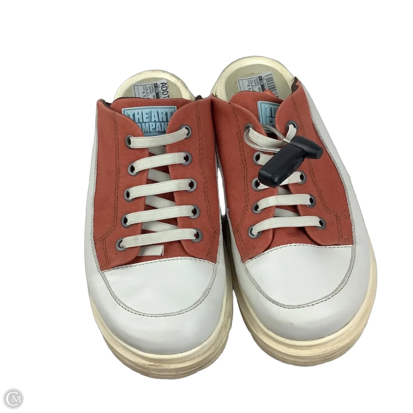 Shoes Heels Platform By Cmb In Orange, Size: 8.5