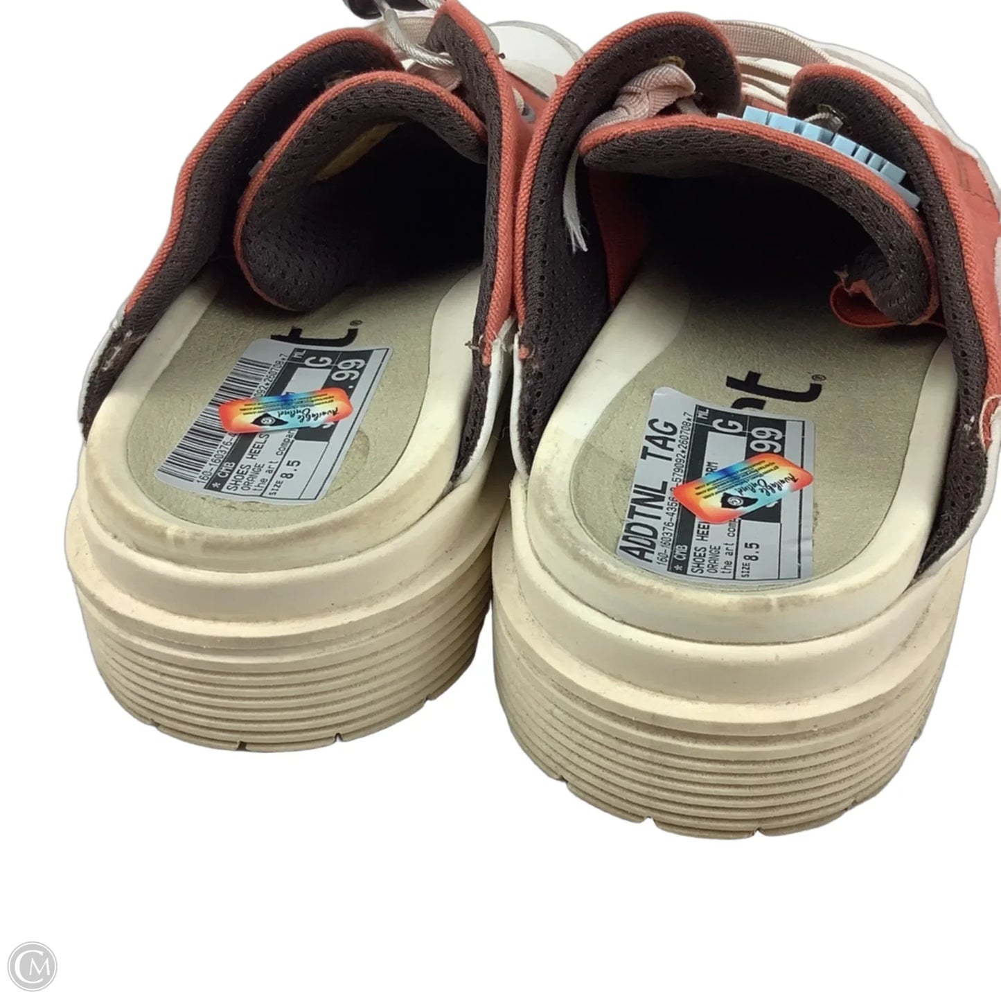 Shoes Heels Platform By Cmb In Orange, Size: 8.5