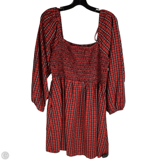 Dress Casual Short By Old Navy In Red, Size: L