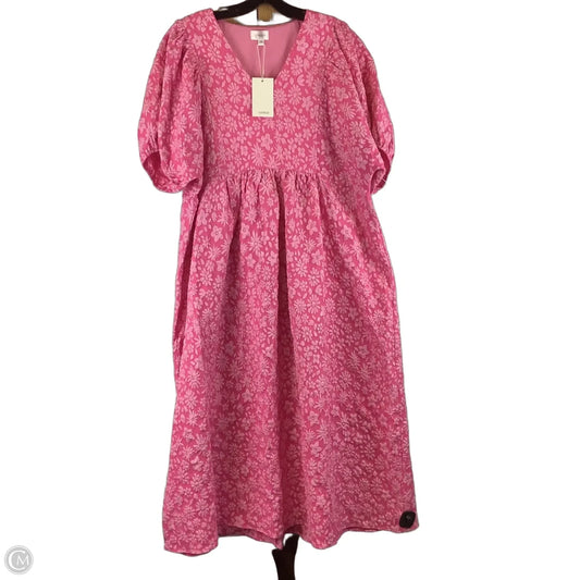 Dress Casual Maxi By Cmc In Pink, Size: 1x