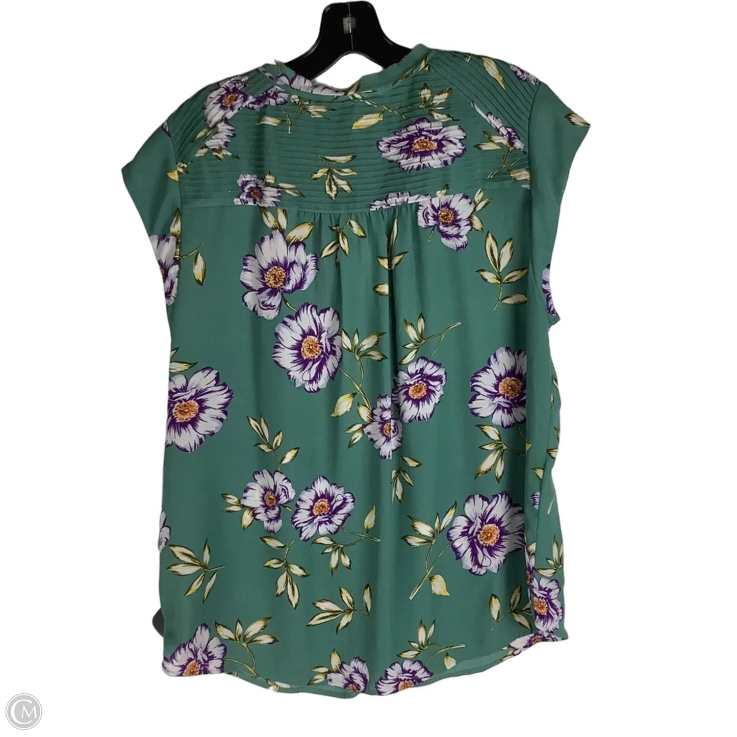 Top Sleeveless By Daniel Rainn In Green, Size: Xl