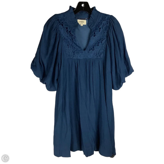 Dress Casual Short By Umgee In Blue, Size: M