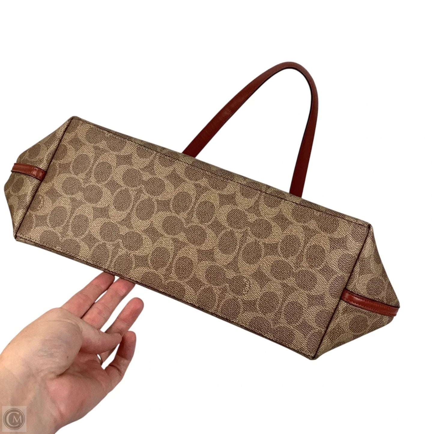 Handbag Designer By Coach, Size: Large