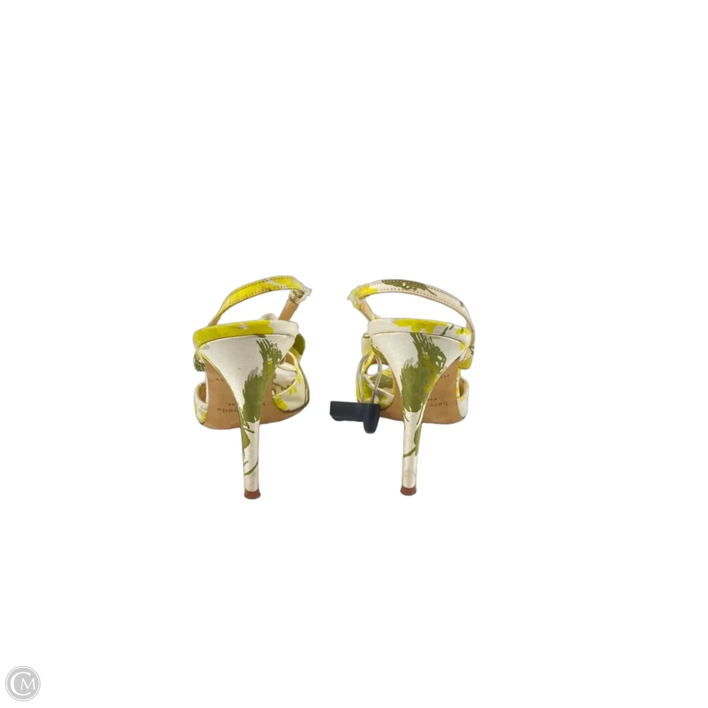 Sandals Designer By Kate Spade In Yellow, Size: 9.5
