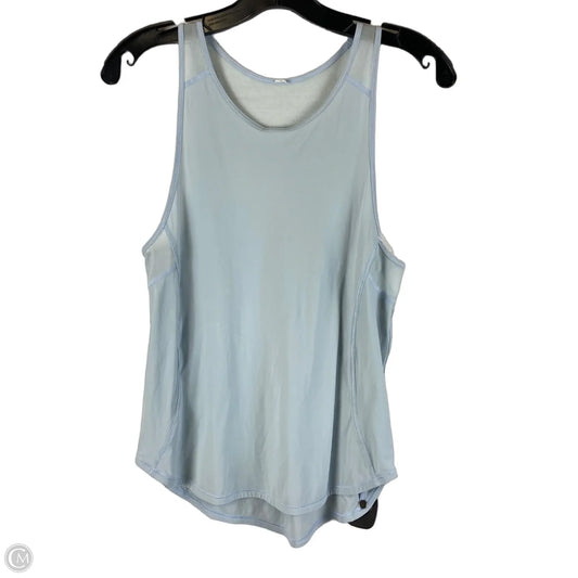 Athletic Tank Top By Lululemon In Blue