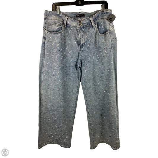 Jeans Straight By Cmc In Blue Denim, Size: 18