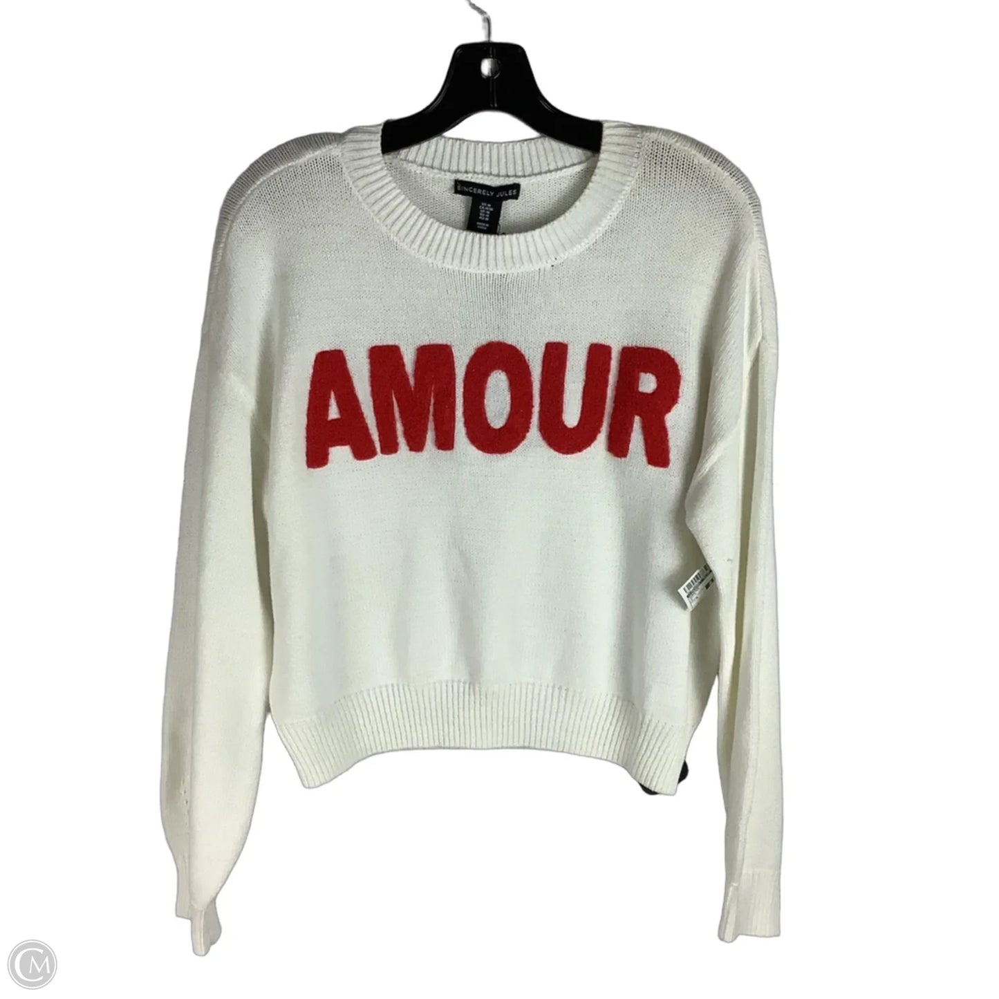Sweater By Sincerely Jules In White, Size: M