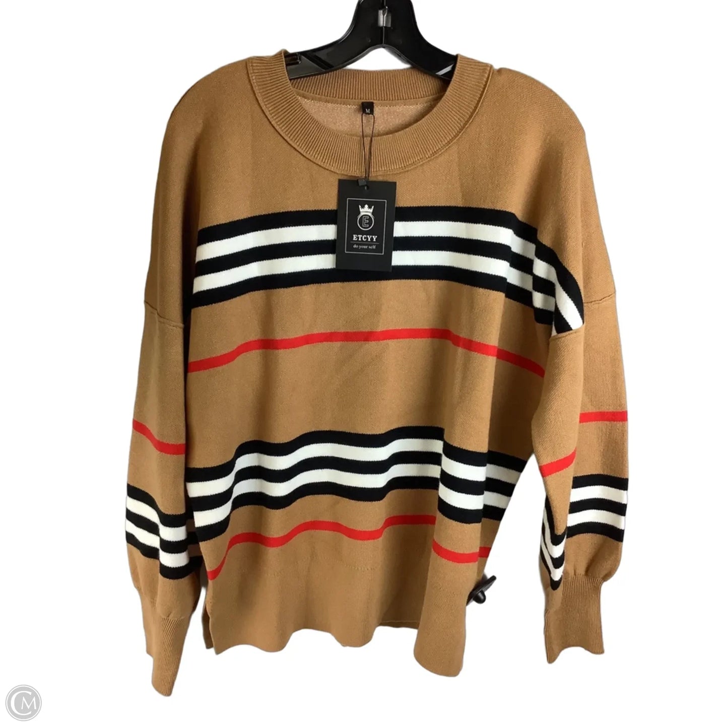 Sweater By Cmc In Tan, Size: M