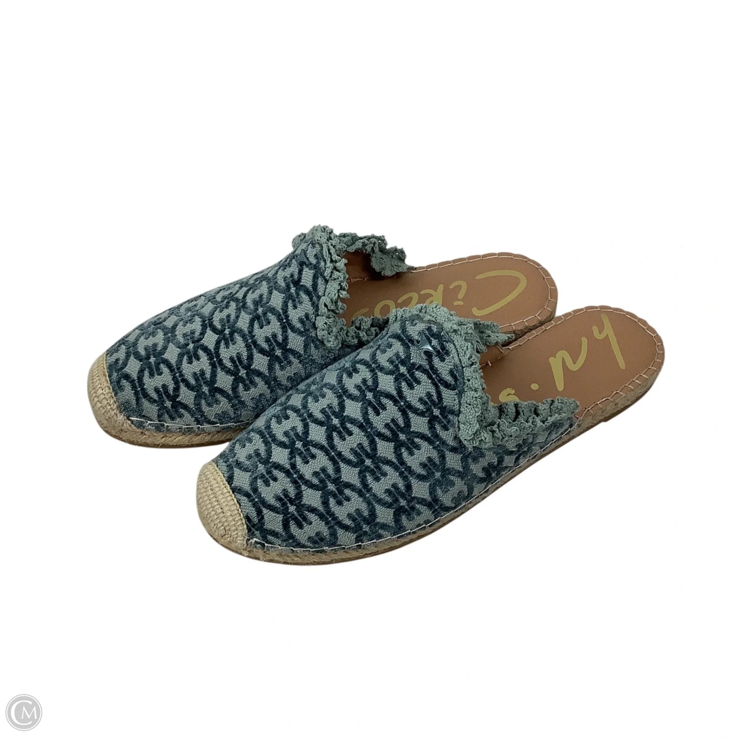 Shoes Flats By Sam Edelman In Blue Denim, Size: 9