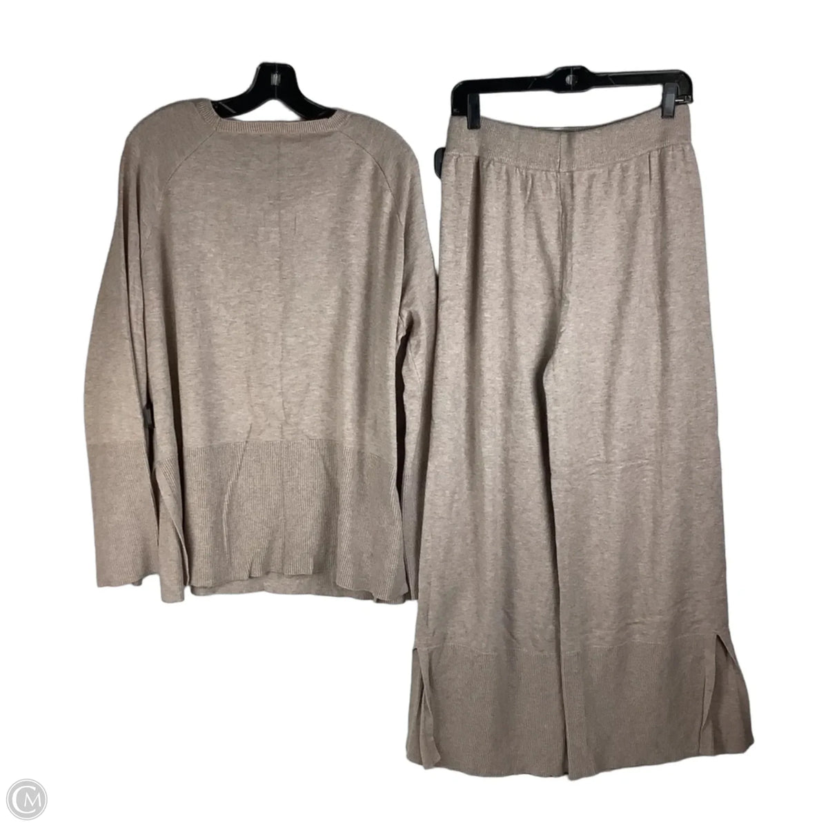 Sweater 2pc By Anrabess In Tan, Size: Xl
