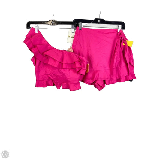 Skirt Set 2pc By Show Me Your Mumu In Pink, Size: L