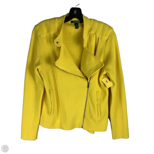 Jacket Other By Lauren By Ralph Lauren In Yellow, Size: M