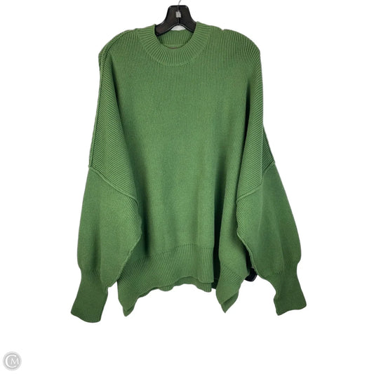 Sweater By Free People In Green, Size: Xs