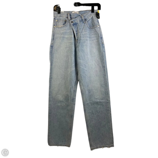 Jeans Designer By Agolde In Blue Denim, Size: 0