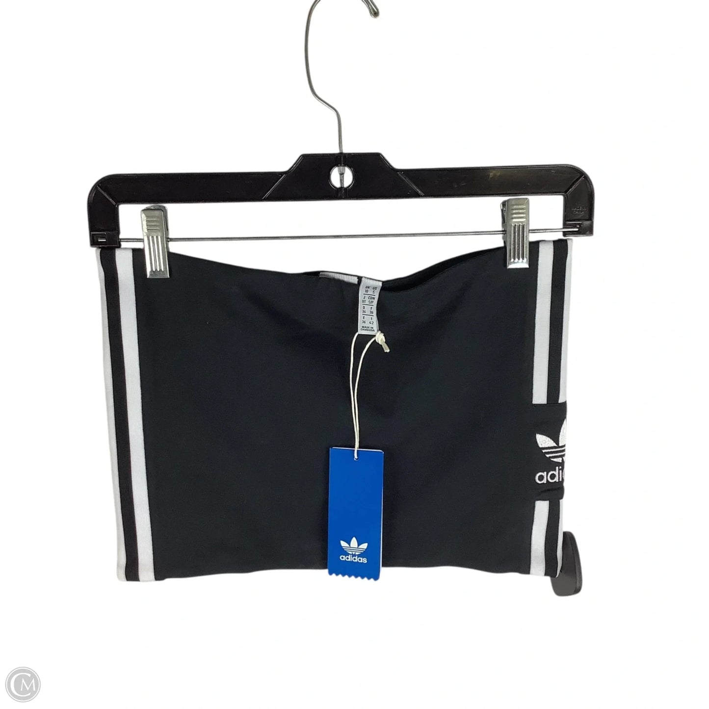 Top Sleeveless By Adidas In Black, Size: S