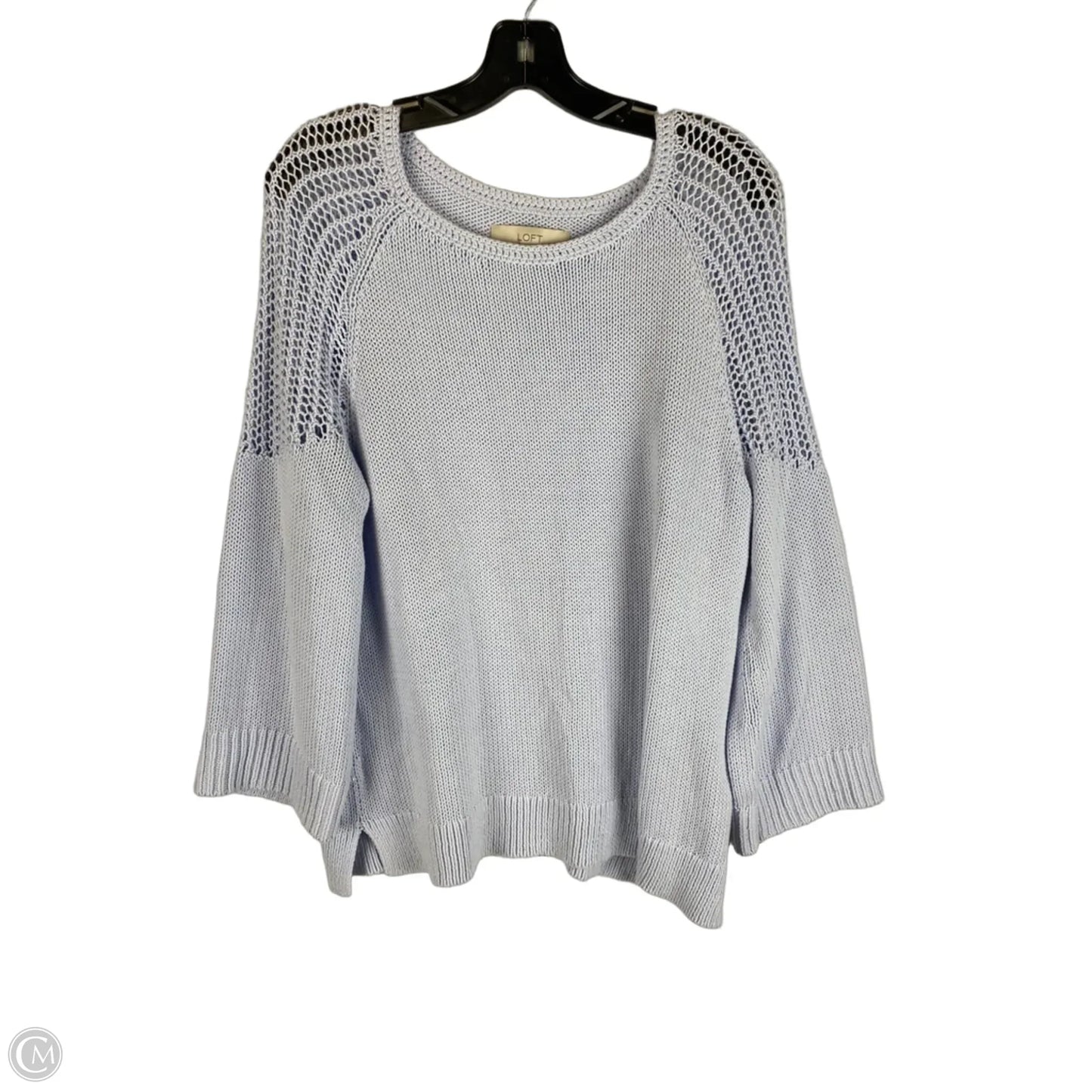 Sweater By Loft In Blue, Size: L