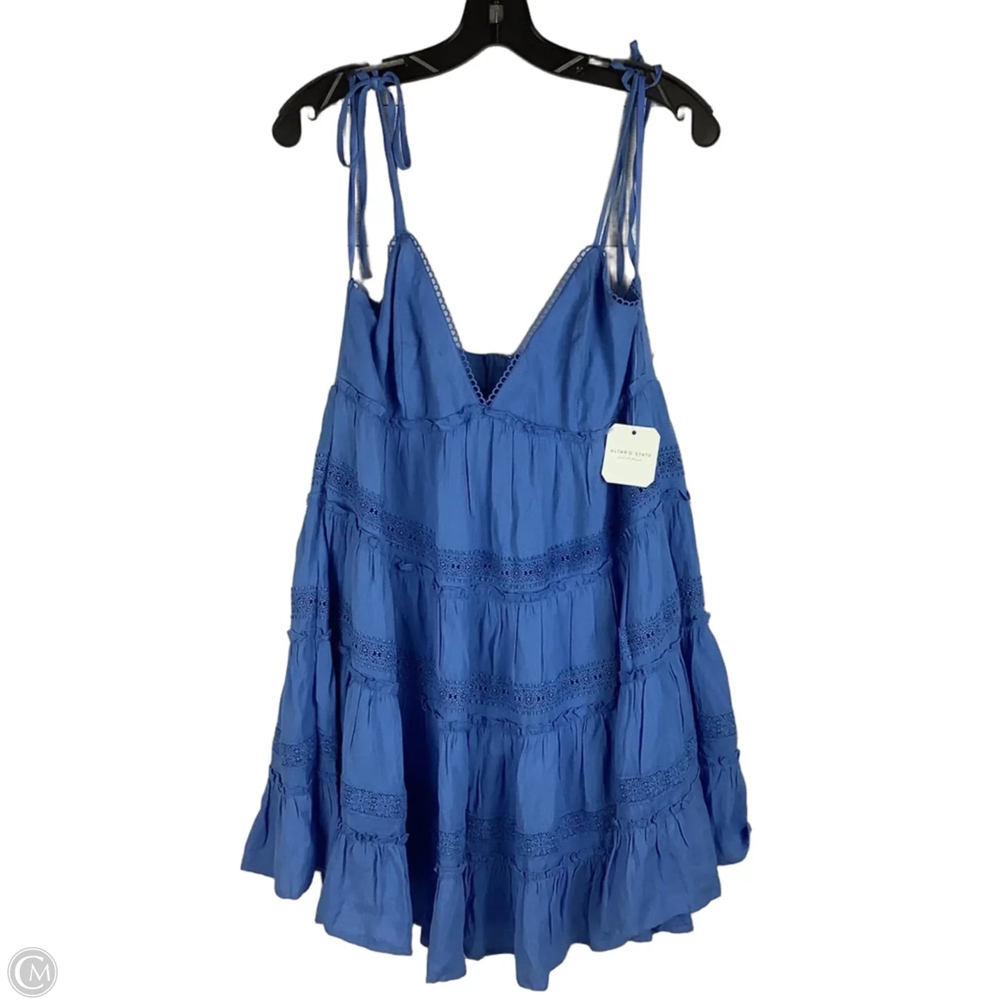 Dress Casual Short By Altard State In Blue, Size: L