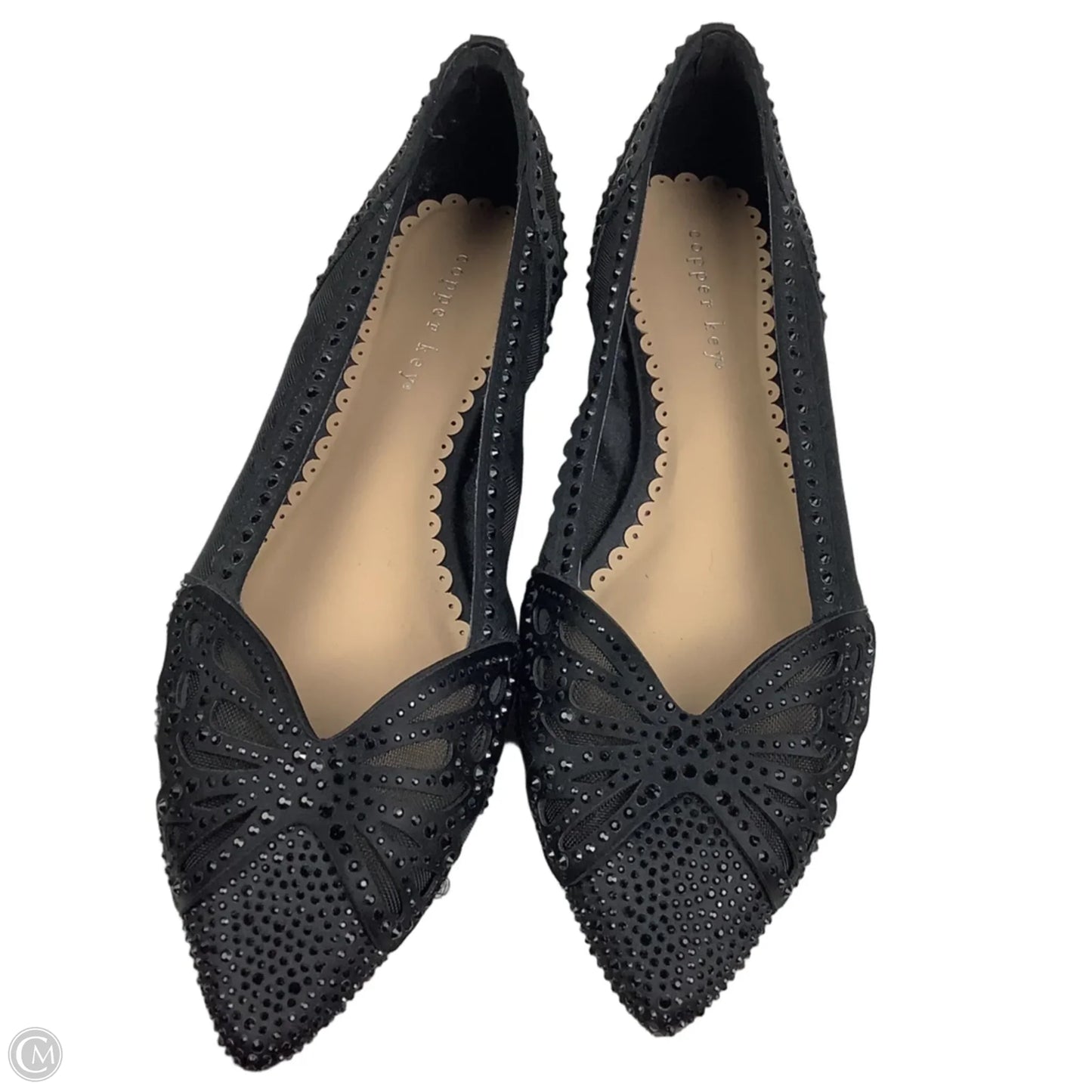 Shoes Flats By Copper Key In Black, Size: 8