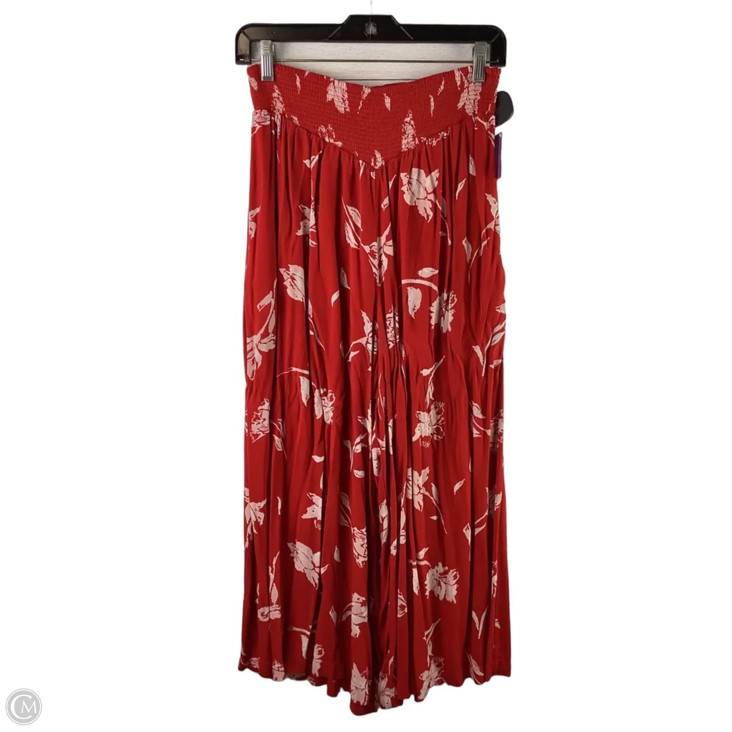 Pants Wide Leg By Free People In Red & White, Size: M