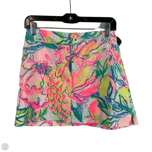 Skort Designer By Lilly Pulitzer In Multi-colored, Size: 6