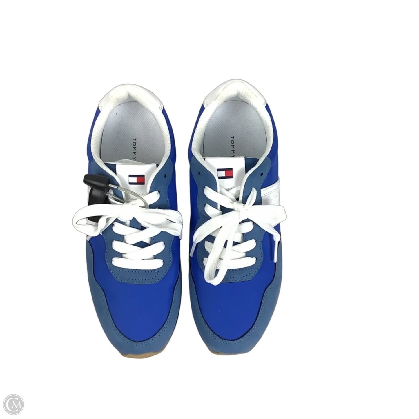 Shoes Sneakers By Tommy Hilfiger In Blue & White, Size: 8