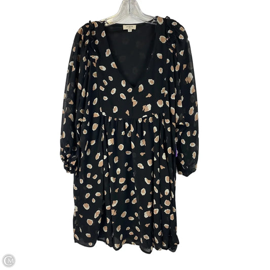 Dress Casual Short By Umgee In Black & Cream, Size: M