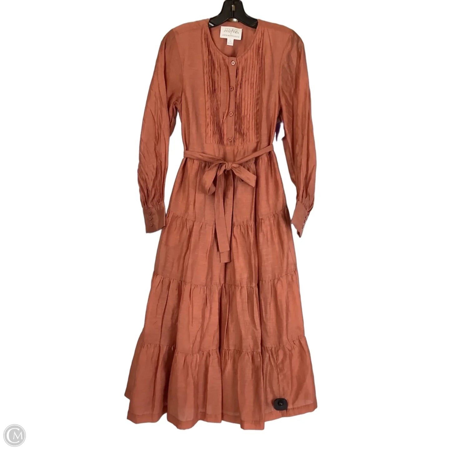 Dress Casual Maxi By Mare Mare In Orange, Size: Xs