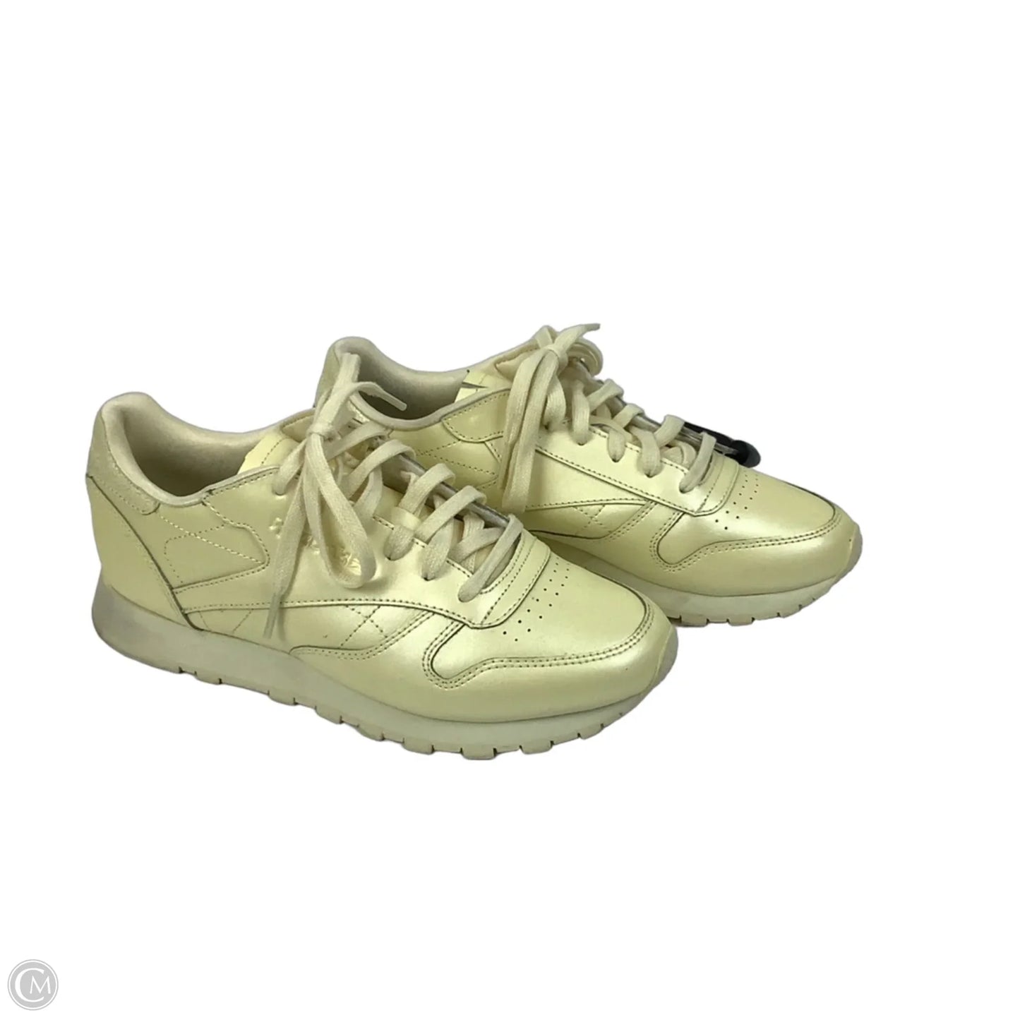 Shoes Sneakers By Reebok In Yellow, Size: 7.5