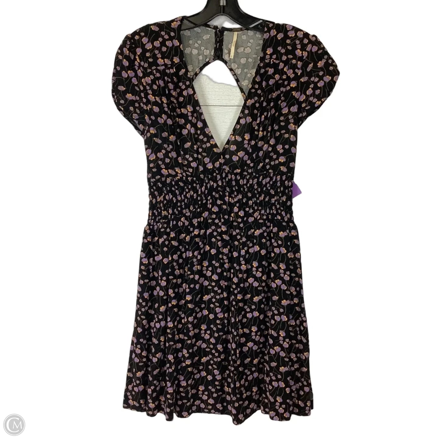 Dress Casual Short By Free People In Black & Purple, Size: S