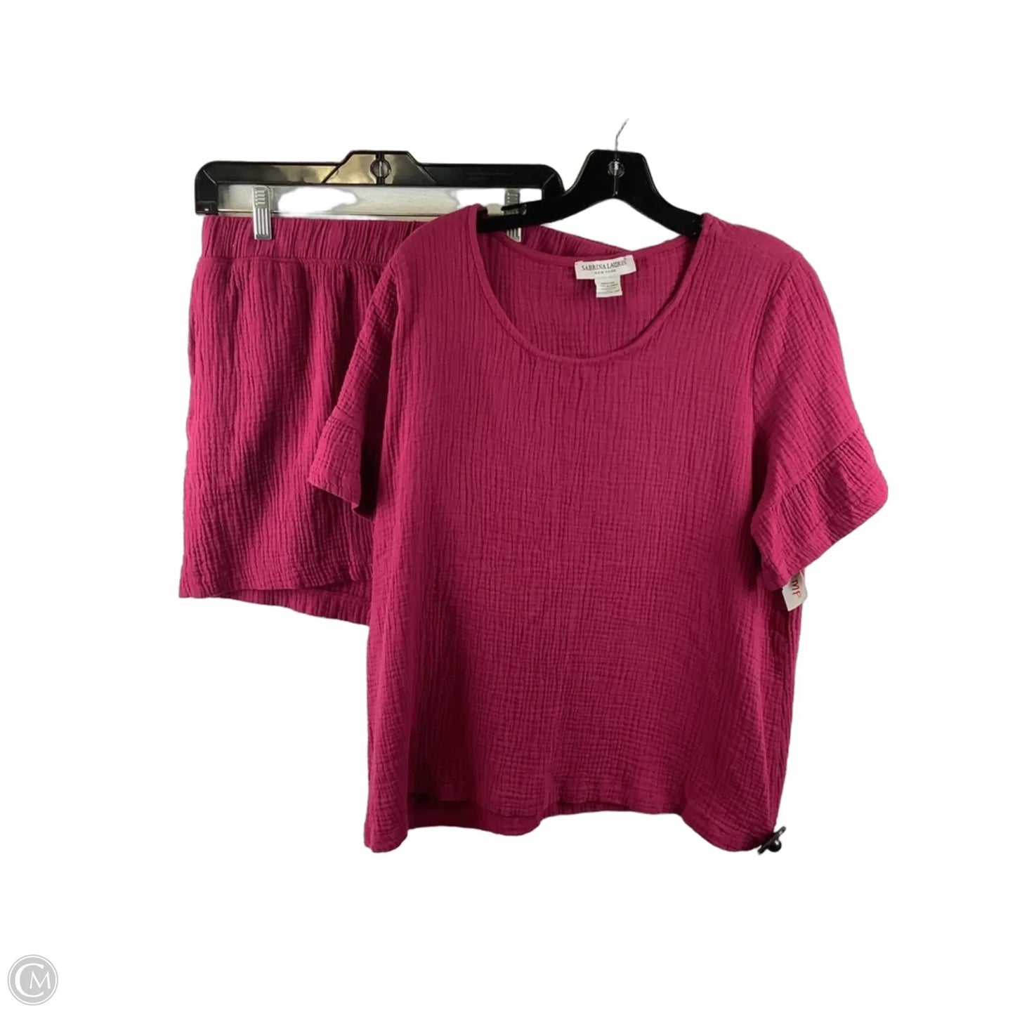 Shorts Set By Clothes Mentor In Pink, Size: Xl