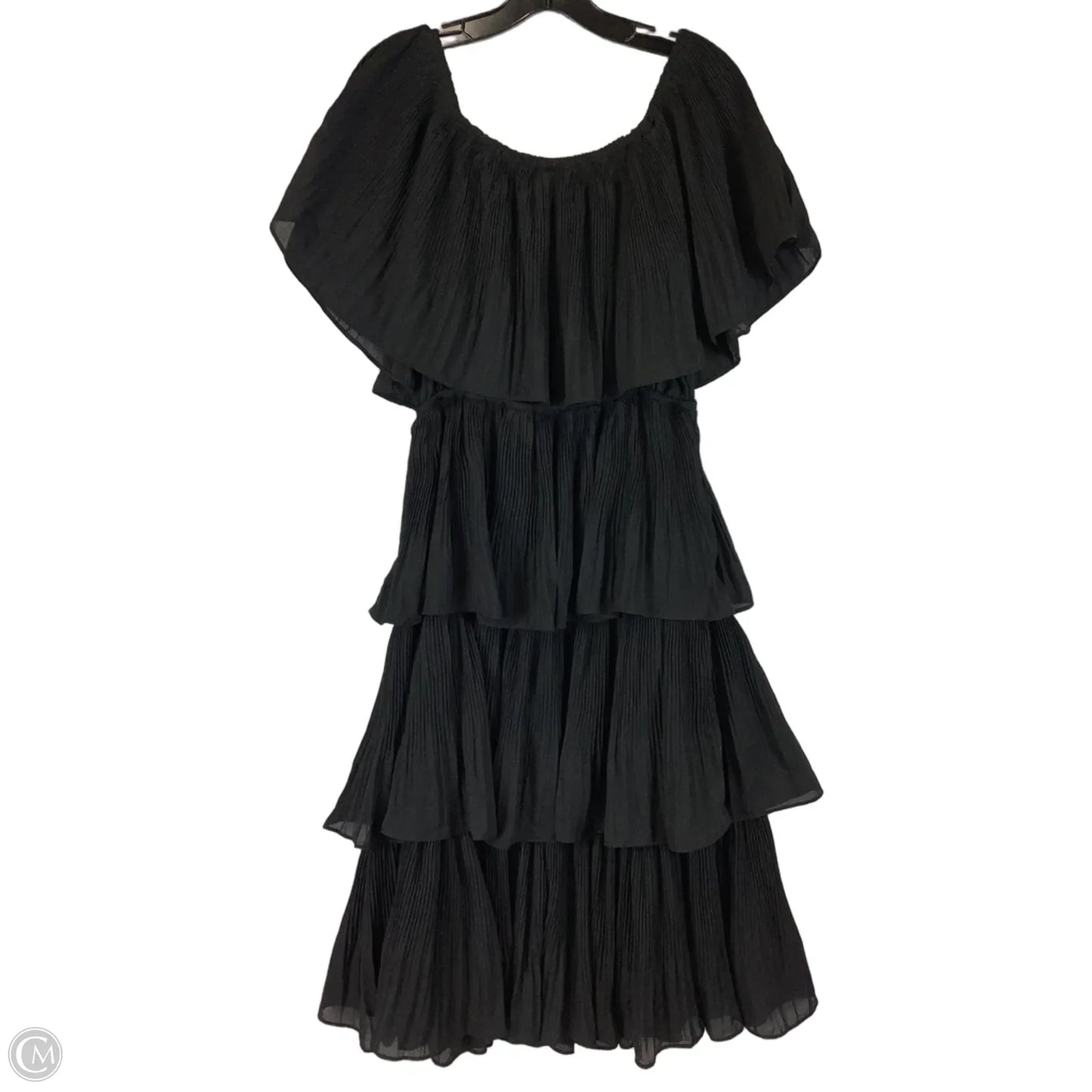 Dress Party Midi By Clothes Mentor In Black, Size: S