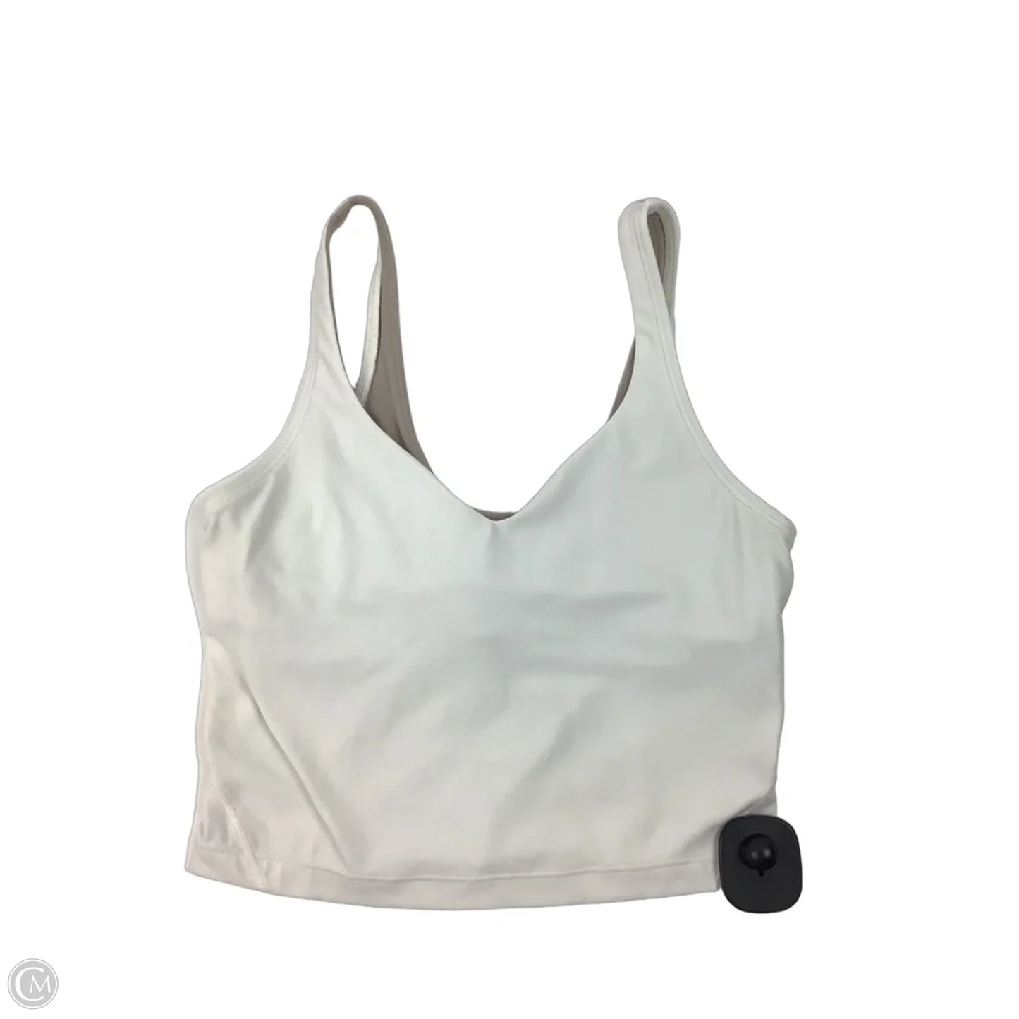 Athletic Tank Top By Lululemon In White, Size: 2