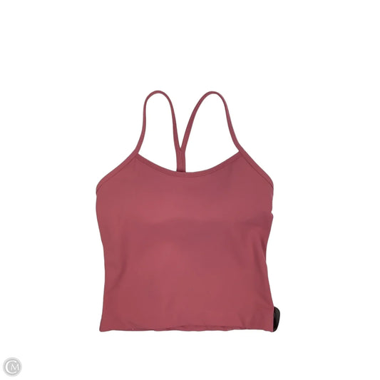 Athletic Tank Top By Lululemon In Pink, Size: 2