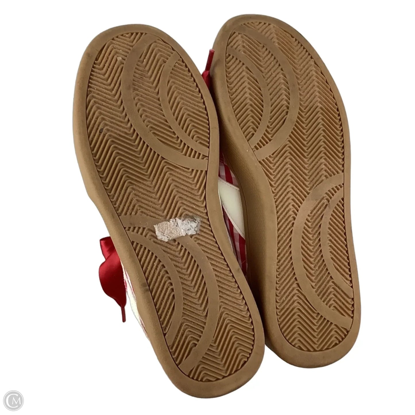 Shoes Sneakers By Dolce Vita In Red & White, Size: 5